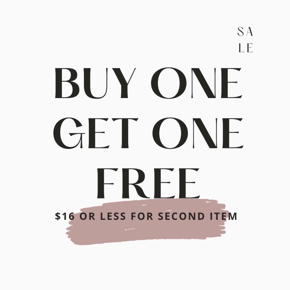 BOGO FREE!!!!